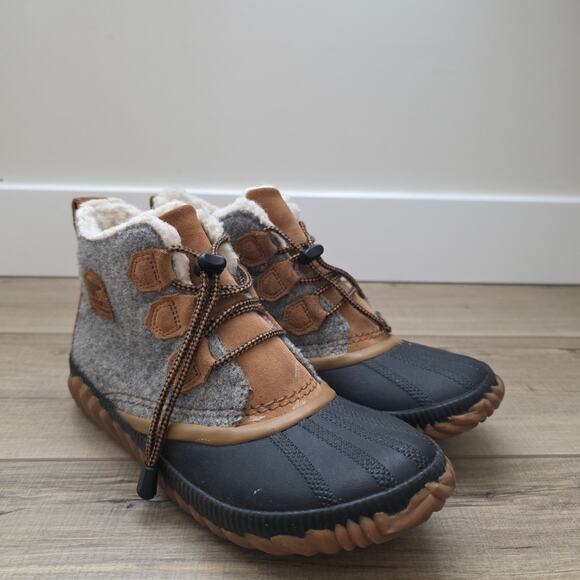 Sorel Out N About Plus Boots Waterproof Duck Boots Women Sz 6 NY1954-052 - Picture 2 of 13